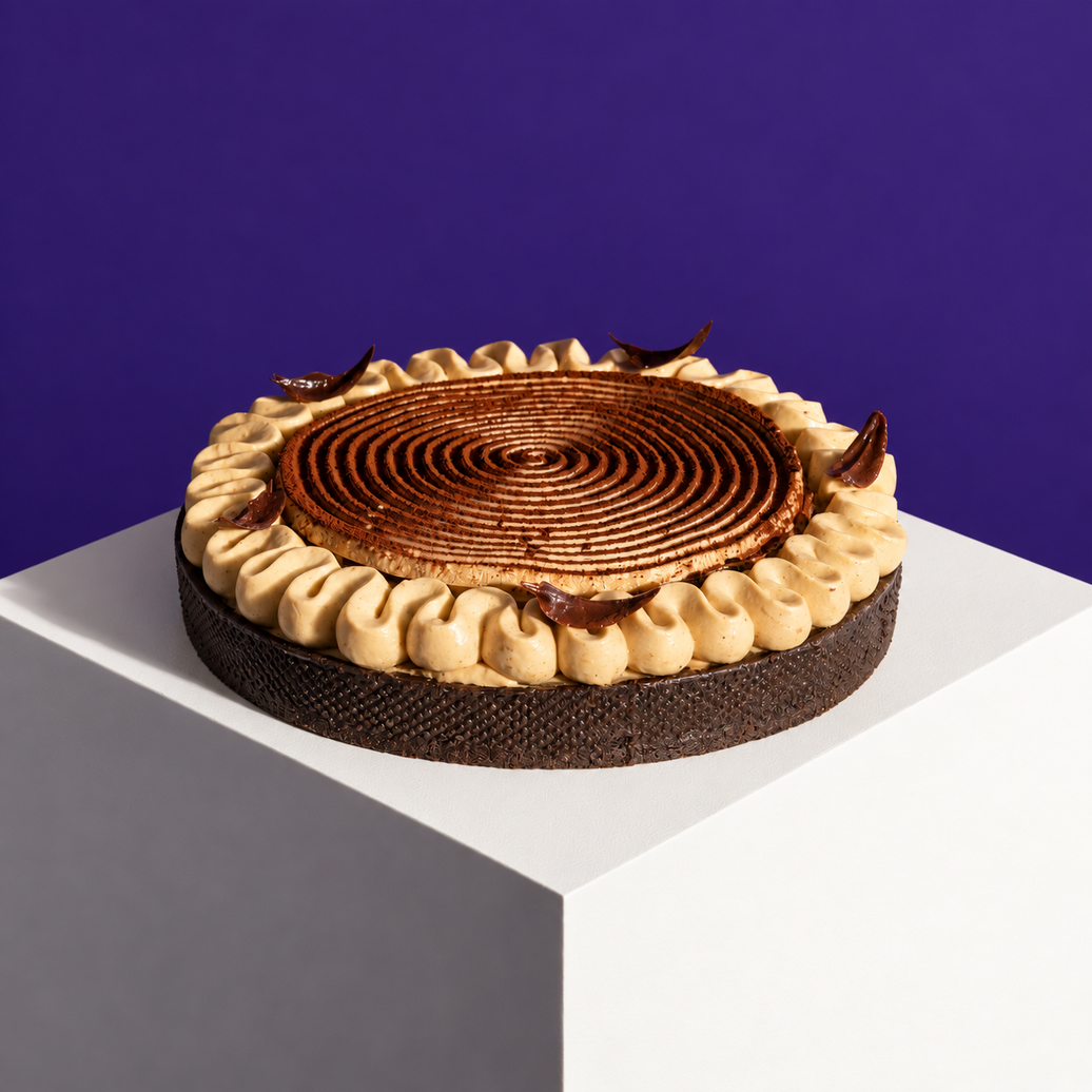 Chocolate Banana Tart 7 Inch