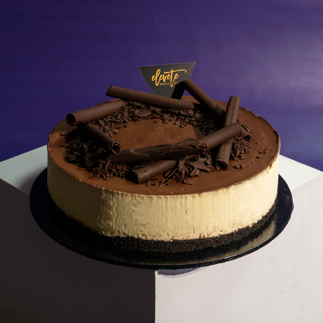 Chocolate Tuxedo Cake