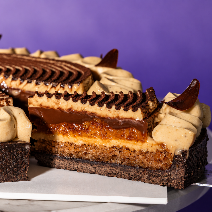Chocolate Banana Tart 7 Inch