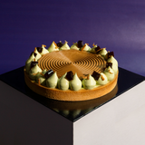 Pandan Coffee Tart 7 Inch