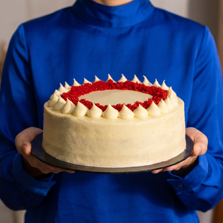 Raspberry Red Velvet Cake