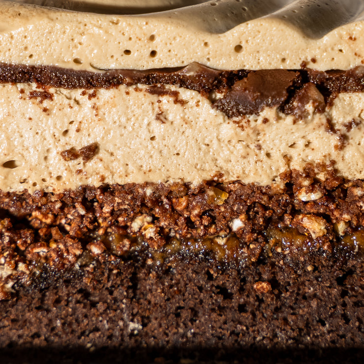 Salted Coffee Chocolate Entremet