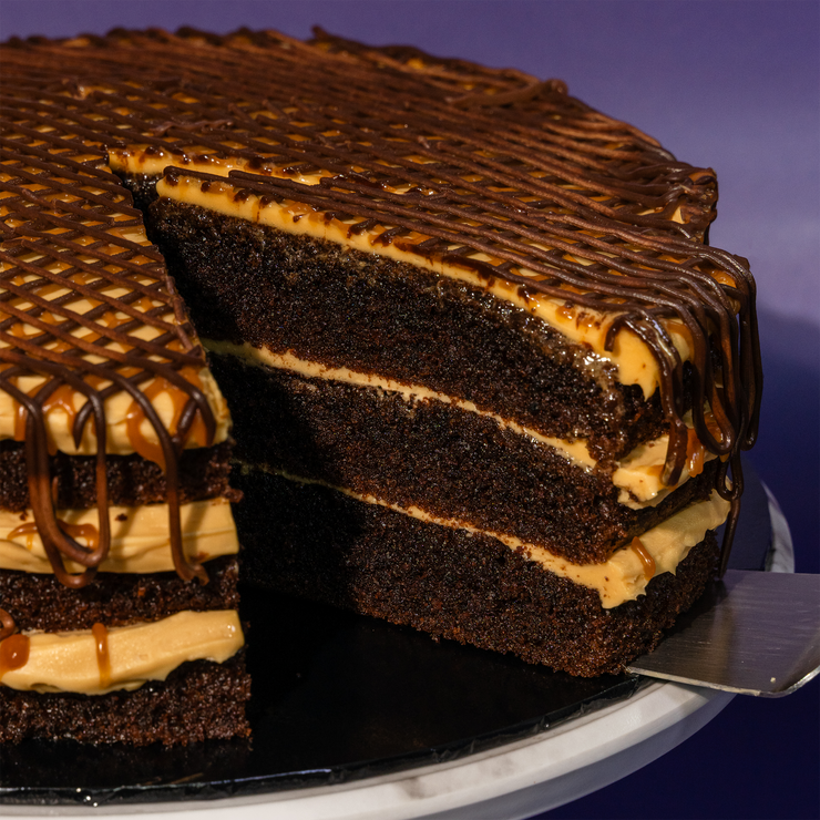 Salted Caramel Chocolate Cake