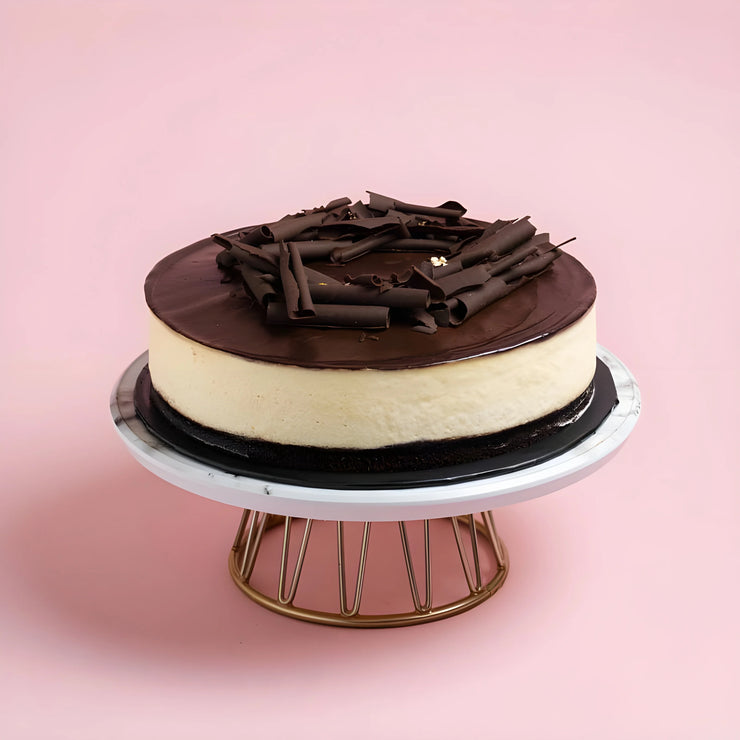 Chocolate Tuxedo Cake
