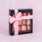 Box Of 12 Pink Blossom Macarons