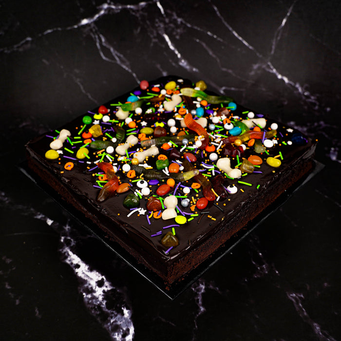 Halloween Nutella Brownies 9 Inch (1.5kg)