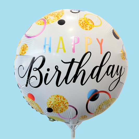 Birthday - White | Celebration Balloons