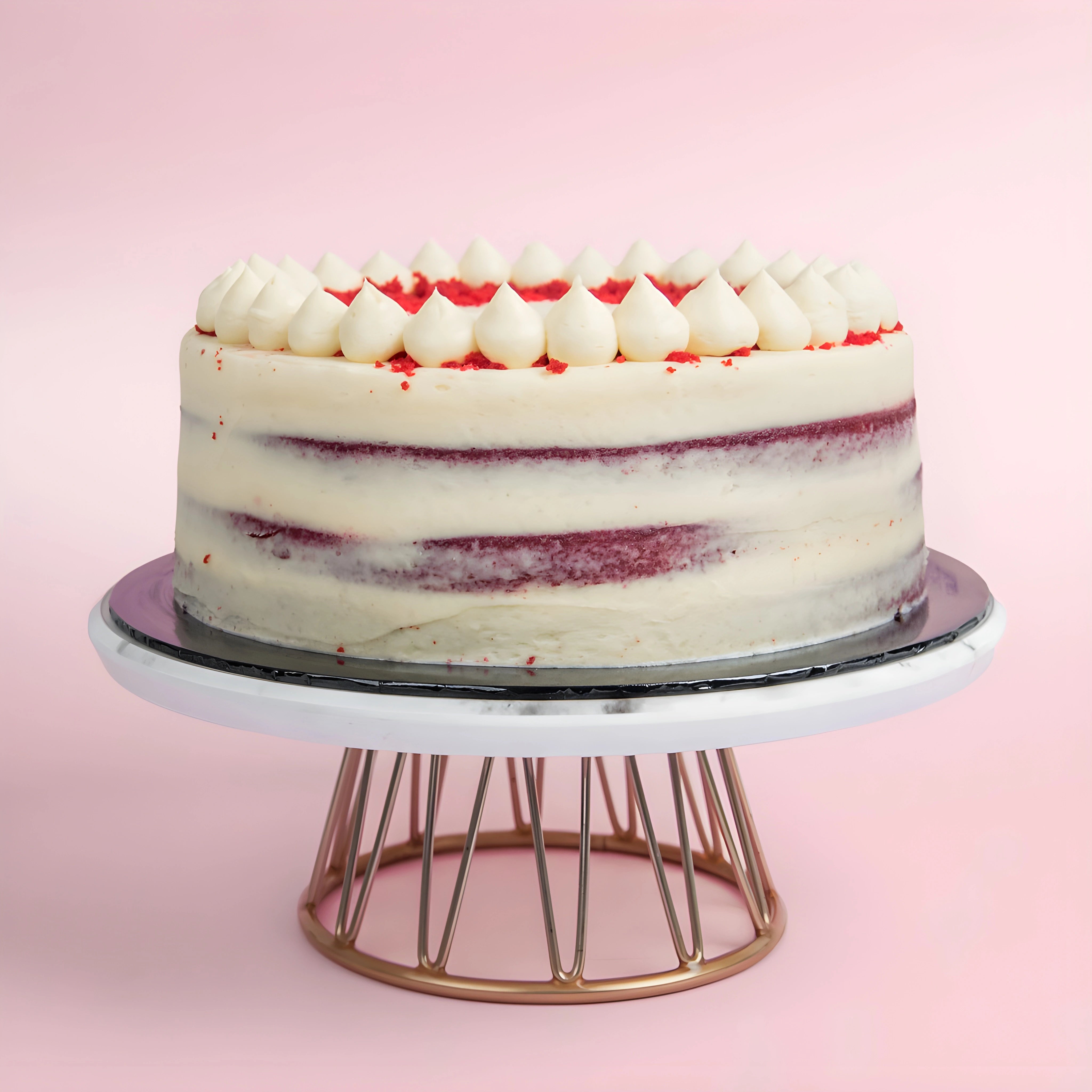 Raspberry Red Velvet Cake