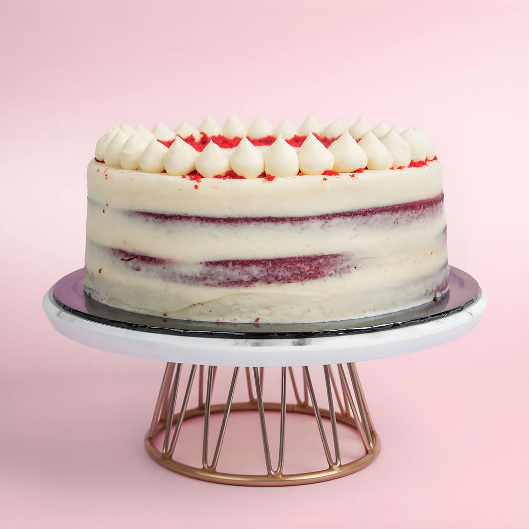 Raspberry Red Velvet Cake