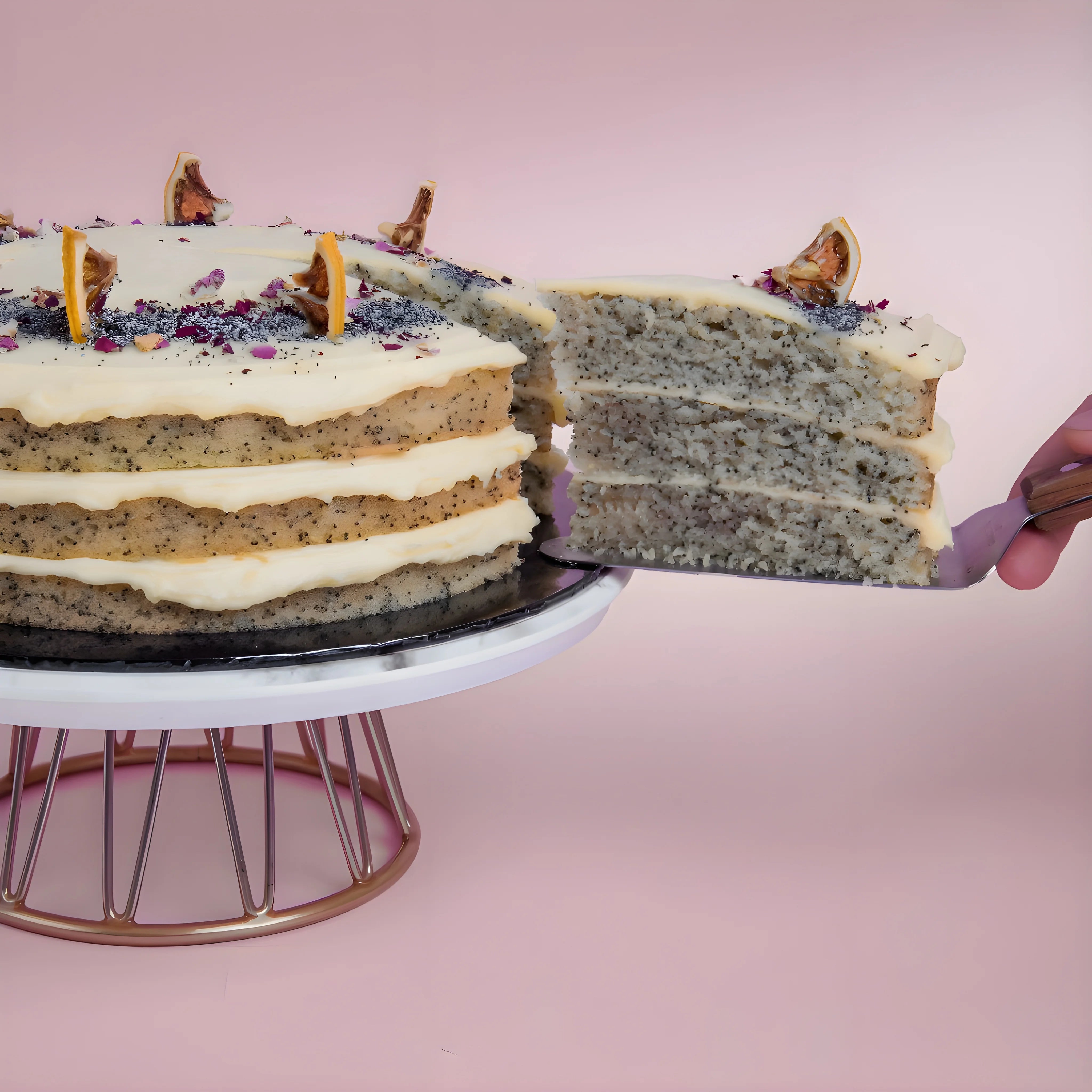 Lemon Poppyseed Cake
