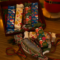 Brownie Christmas Crackers