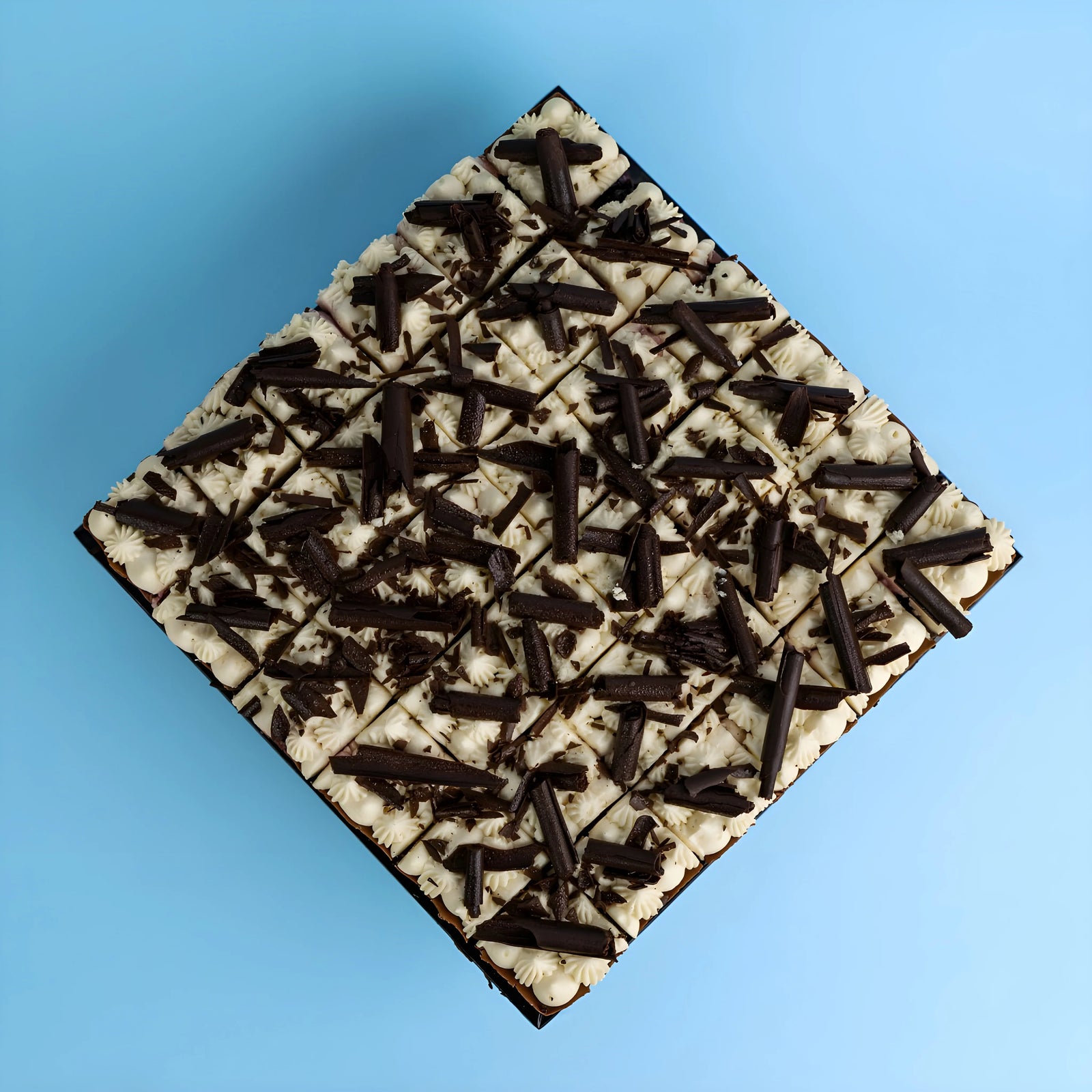 Square Black Forest Cake Bites 9 Inch (1.8kg)