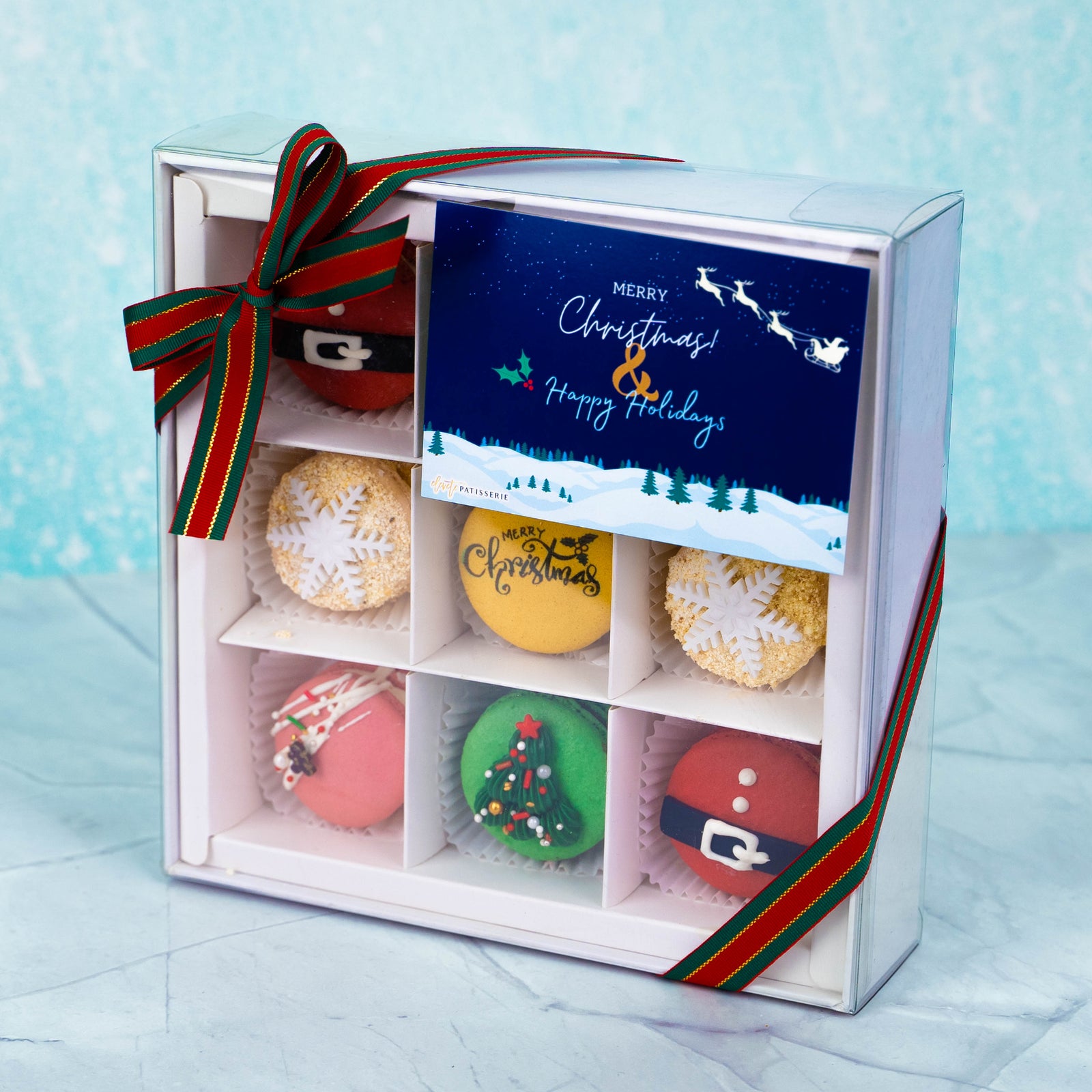 Santa's Little Macs (Assorted Macarons)
