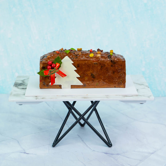 Grandma's Fruit Cake with Biscoff Filling