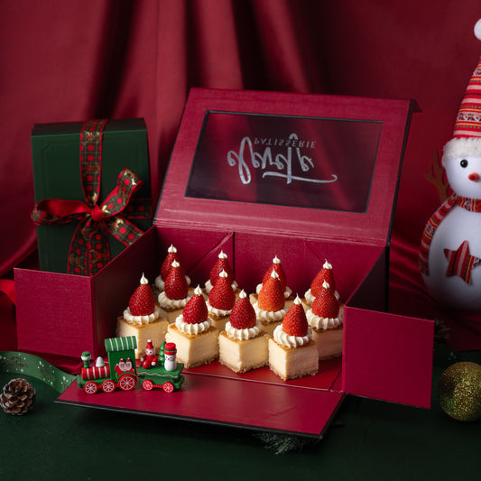 Cheesecake Bites – Santa Little Tokeru 12pcs | NY Style with Oat Crust