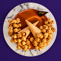Salted Caramel Chocolate Popcorn Cake 7 Inch (1kg)