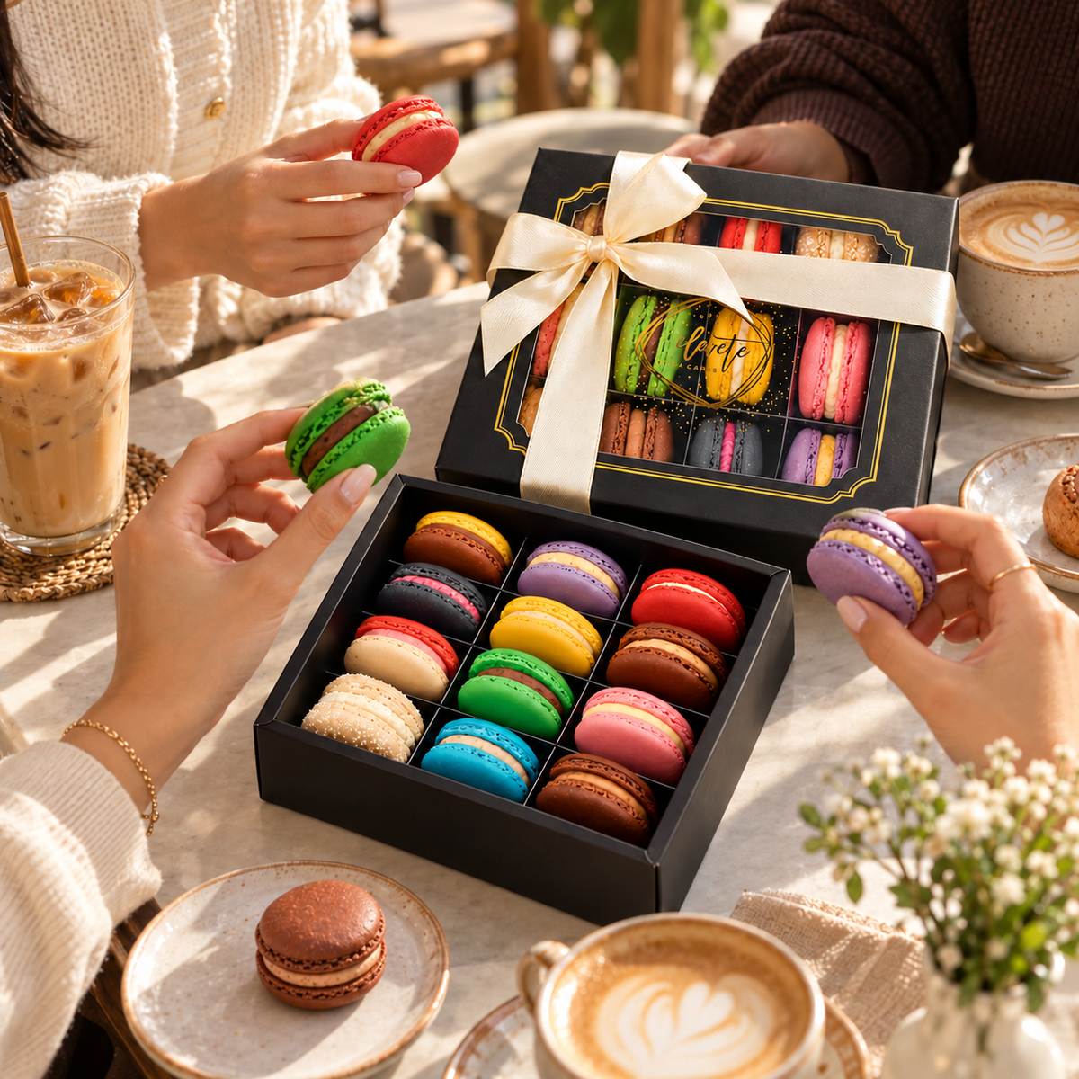 Box of 12 Assorted Macarons