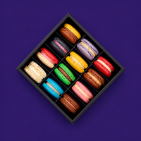 Box of 12 Assorted Macarons