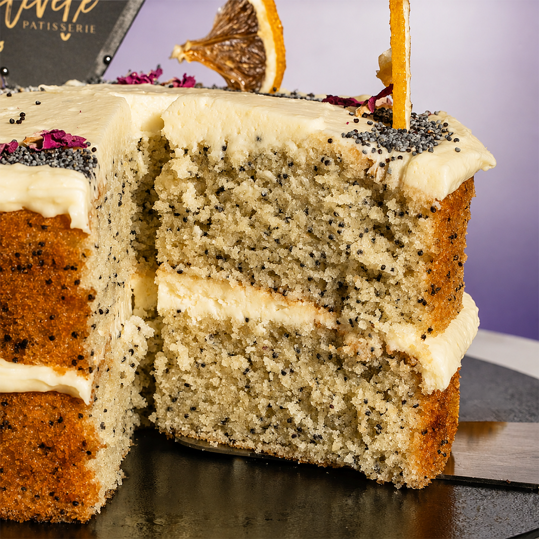 Lemon Poppyseed Mini Cake 5 Inch (0.6kg)