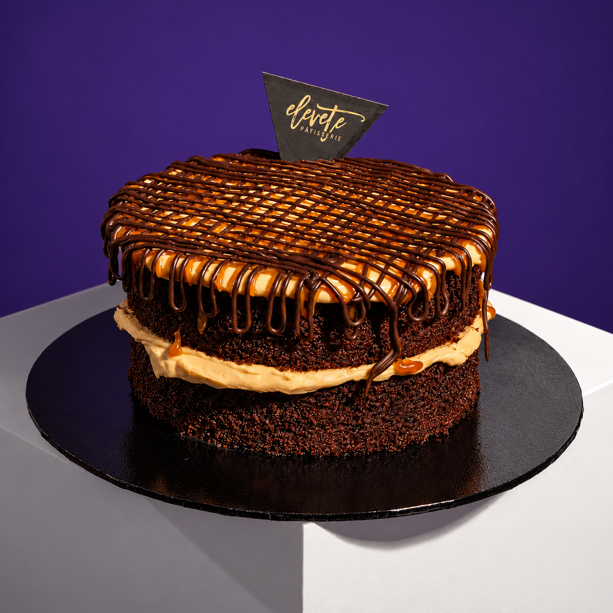 Salted Caramel Chocolate Mini Cake 5 Inch (0.6kg)