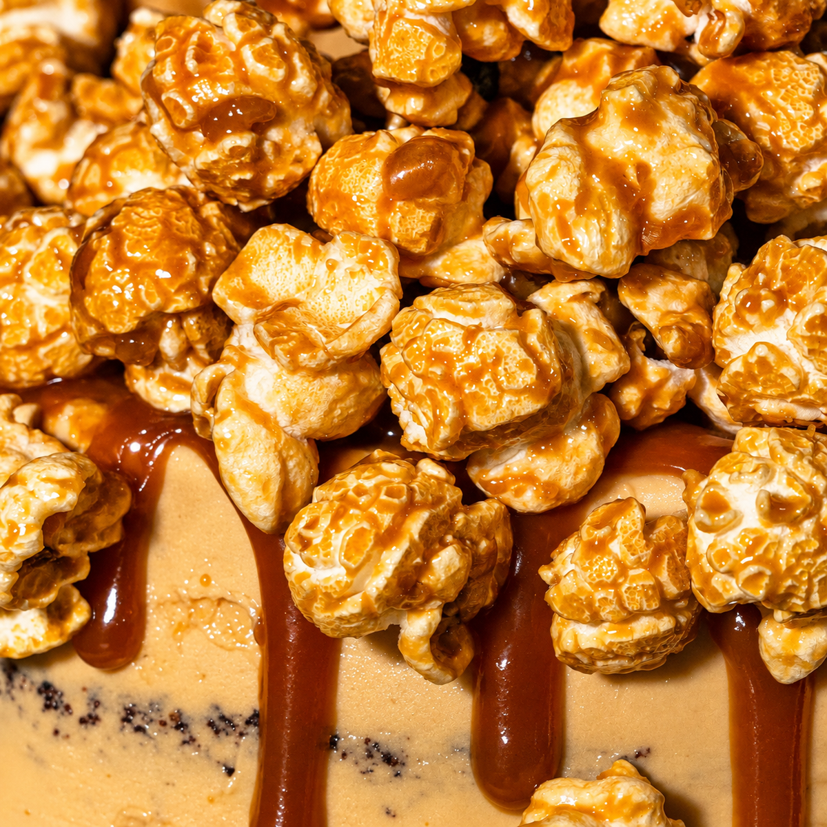 Salted Caramel Chocolate Popcorn Cake 7 Inch (1kg)