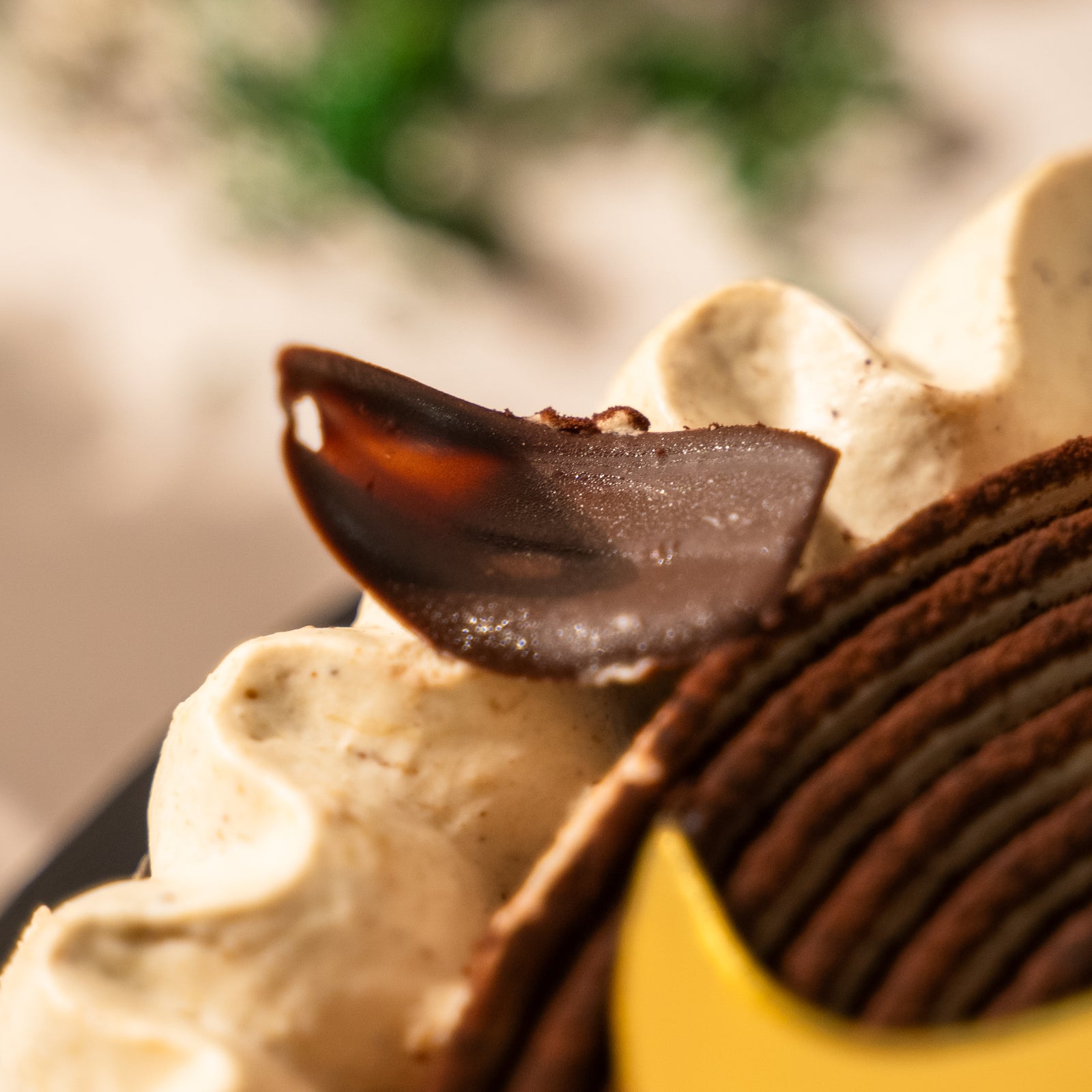 Chocolate Banana Tart