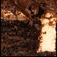 Chocolate Tuxedo Cake