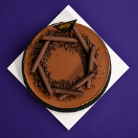 Chocolate Tuxedo Cake
