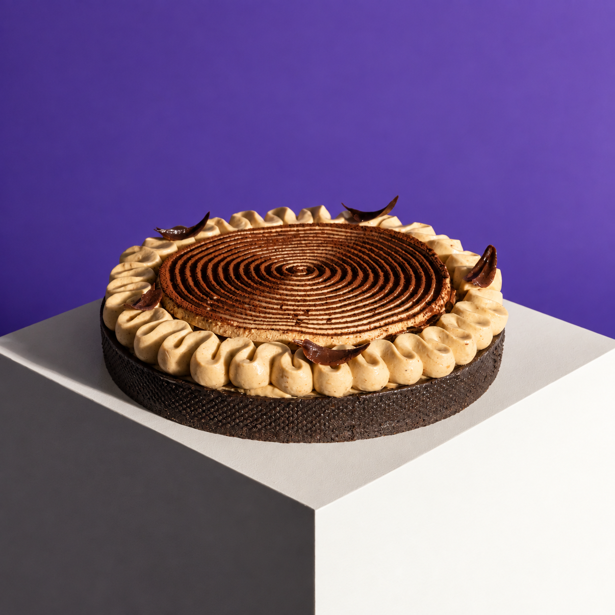 Chocolate Banana Tart 7 Inch