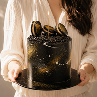 Midnight Gold - Designer Cake