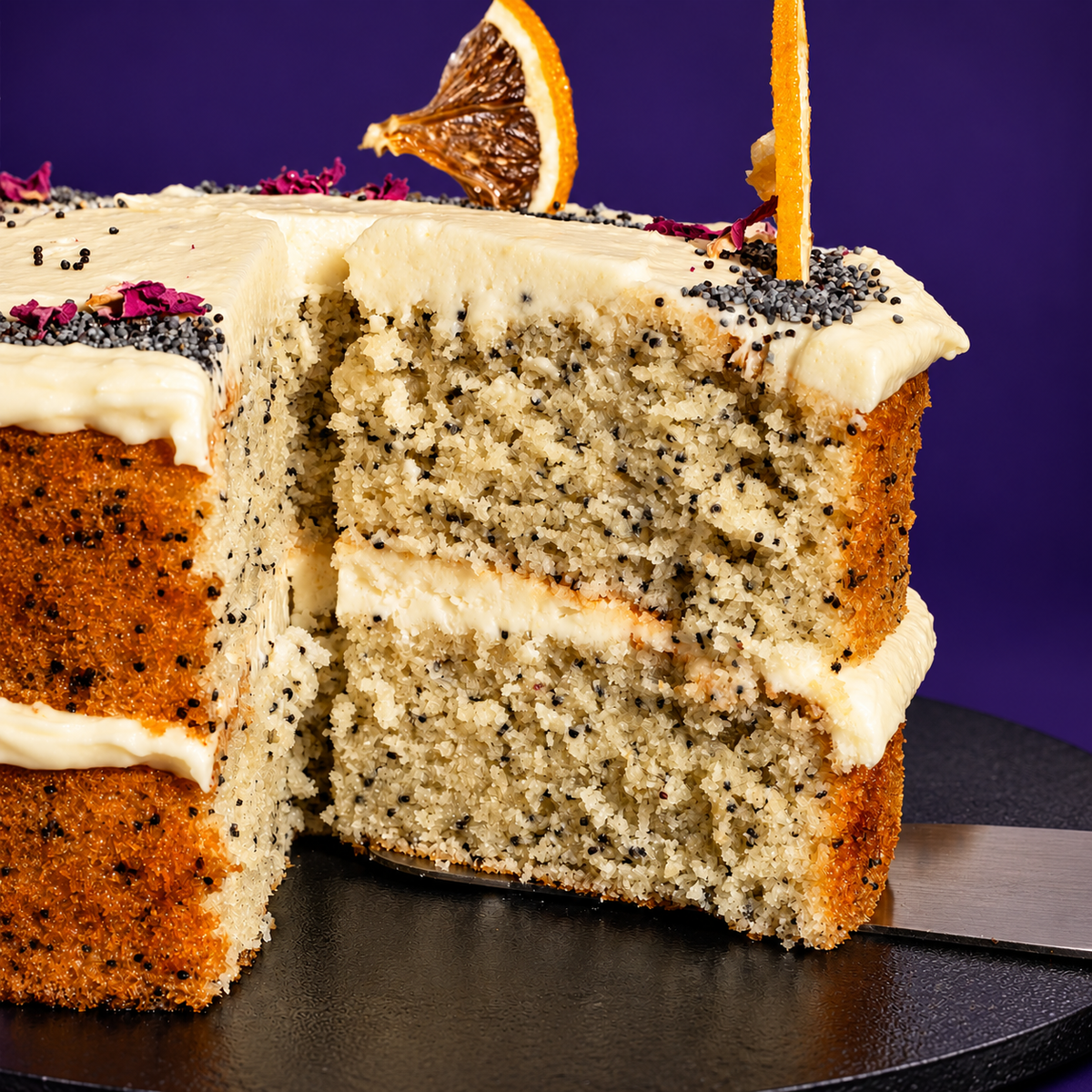 Lemon Poppyseed Mini Cake 5 Inch (0.6kg)