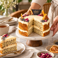 Lemon Poppyseed Mini Cake 5 Inch (0.6kg)
