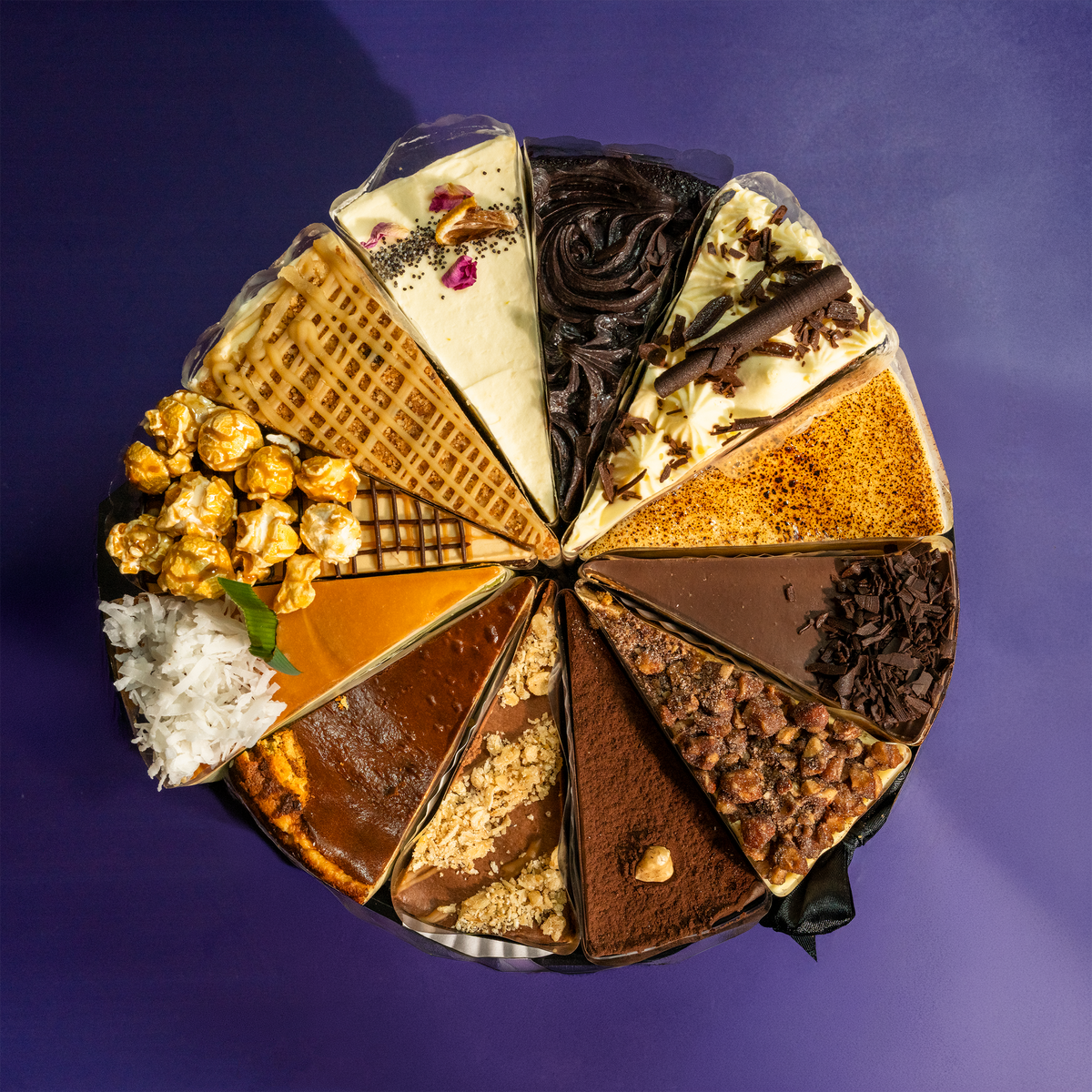 Artisan Mix and Match Cake Slices 9 Inch (2kg)