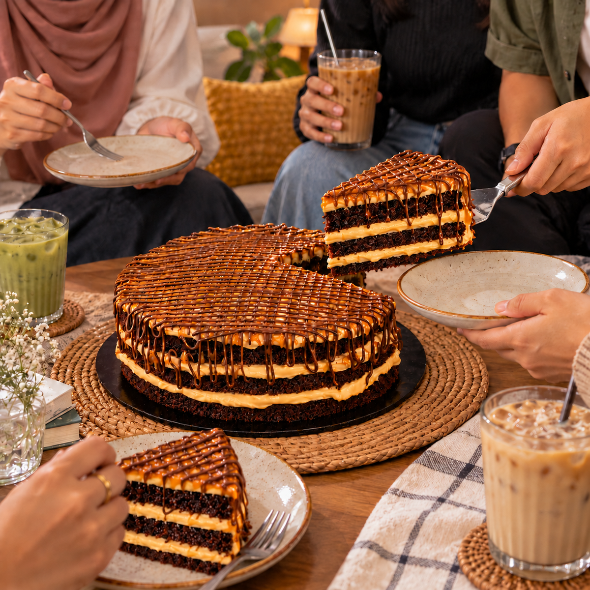 Salted Caramel Chocolate Cake