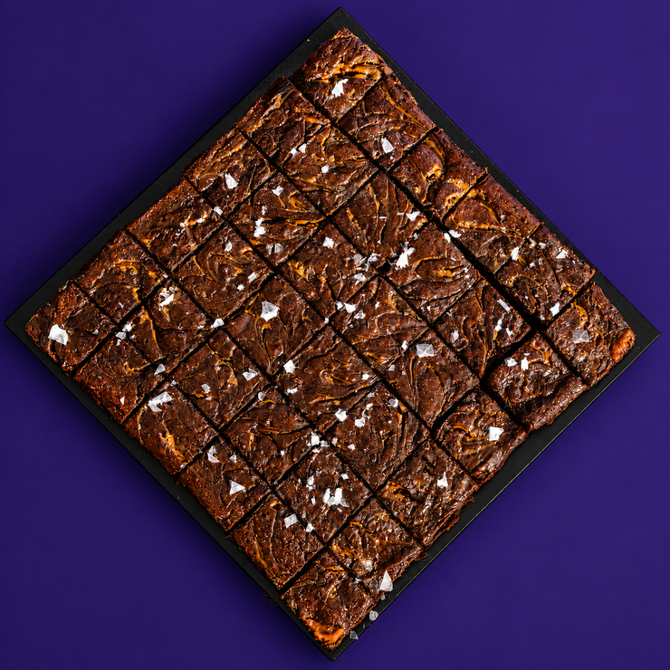 Sourdough Salted Caramel Brownies 9 Inch (1.2kg)