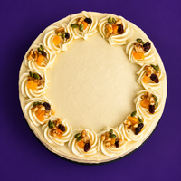 Sourdough Carrot Walnut Cake