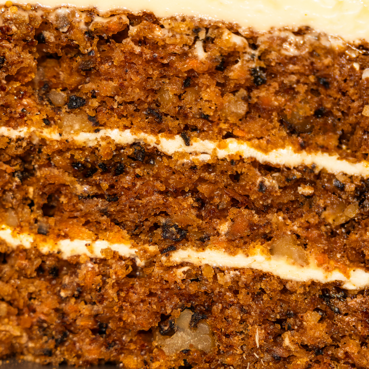 Sourdough Carrot Walnut Cake