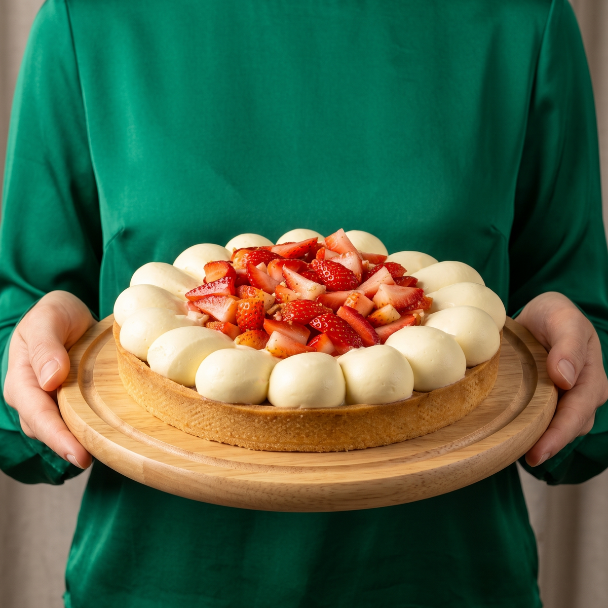 Strawberry Shiok Tart 7 Inch