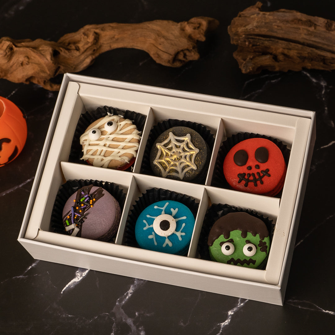 Halloween Macarons Mischief