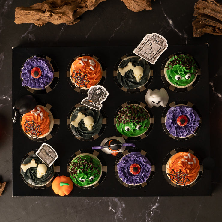 Trick-Or-Treat Halloween Mystery Cupcake