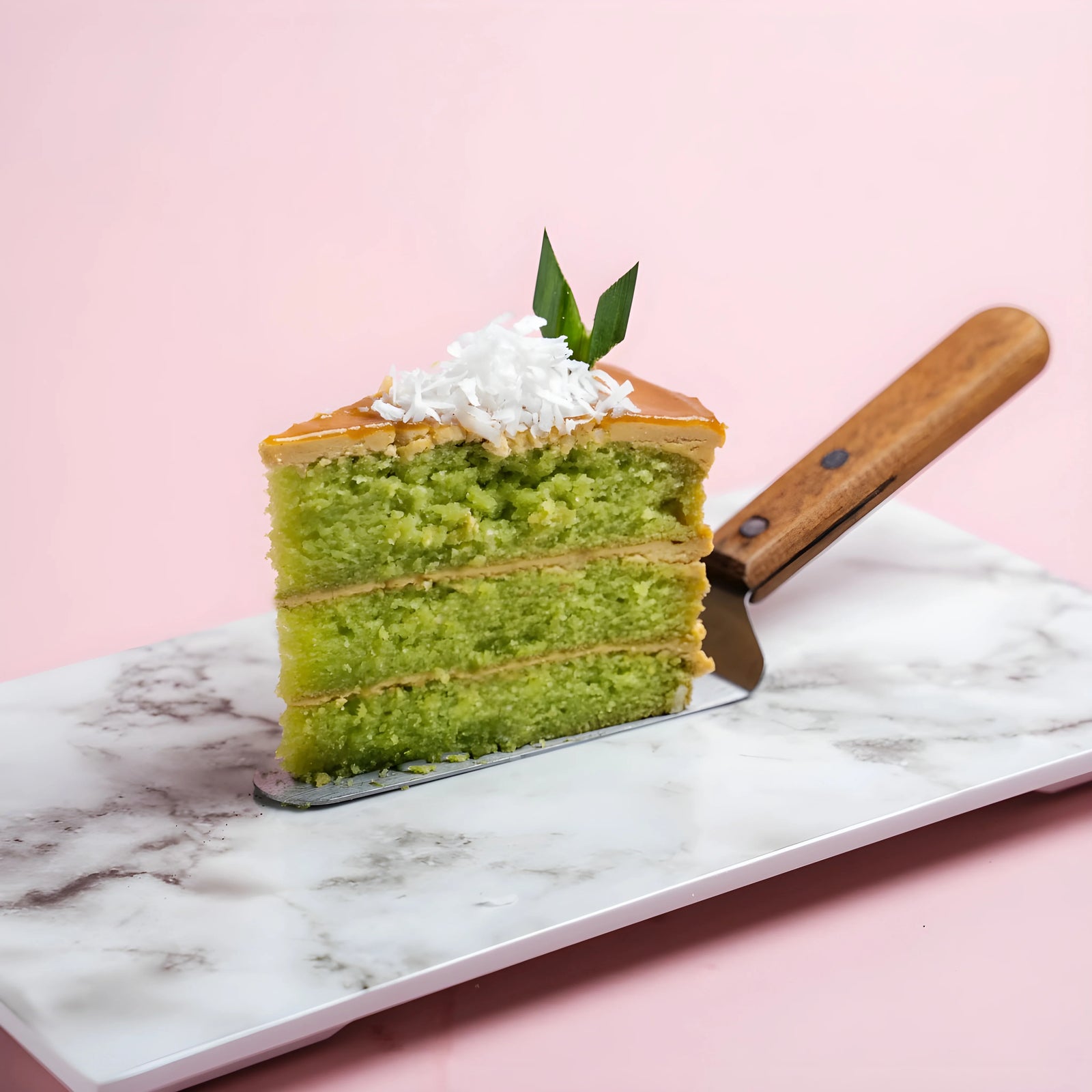 The Locale Cake (Pandan Gula Melaka)