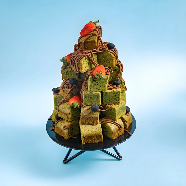 Matcha Stacked Brownies (36pcs)