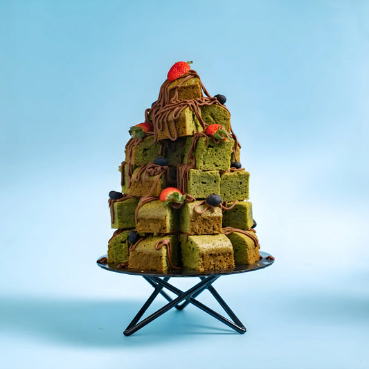 Matcha Stacked Brownies (36pcs)