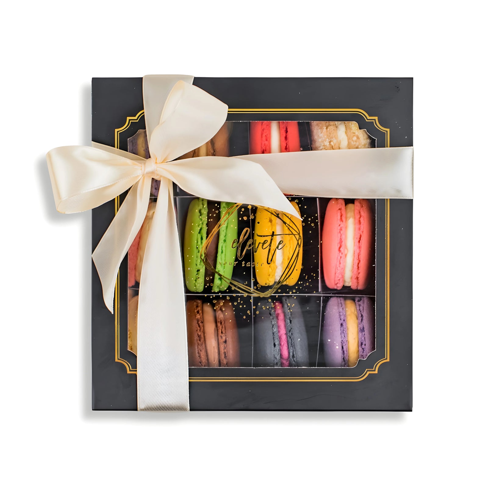 Box of 12 Assorted Macarons