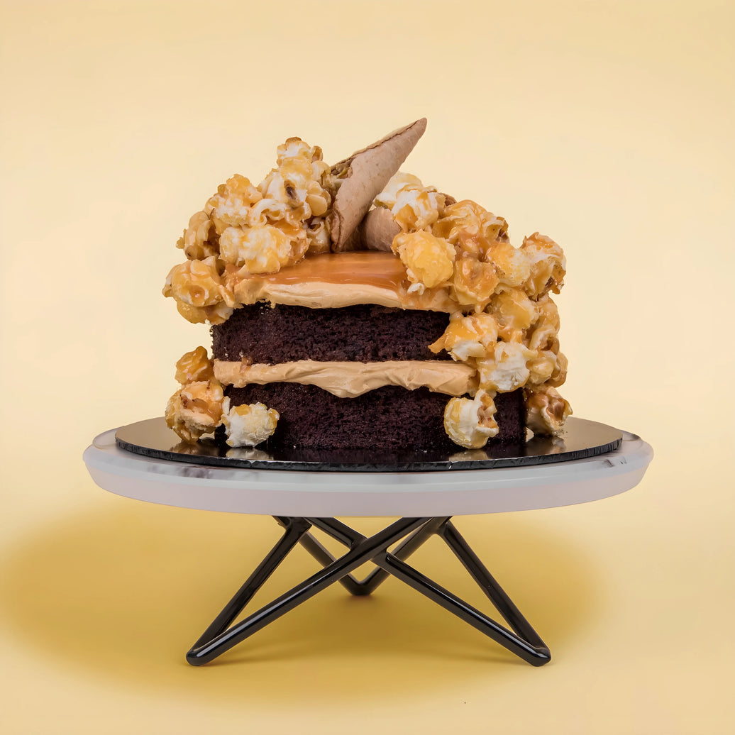 Salted Caramel Chocolate Popcorn Mini Cake 5 Inch (0.6kg)