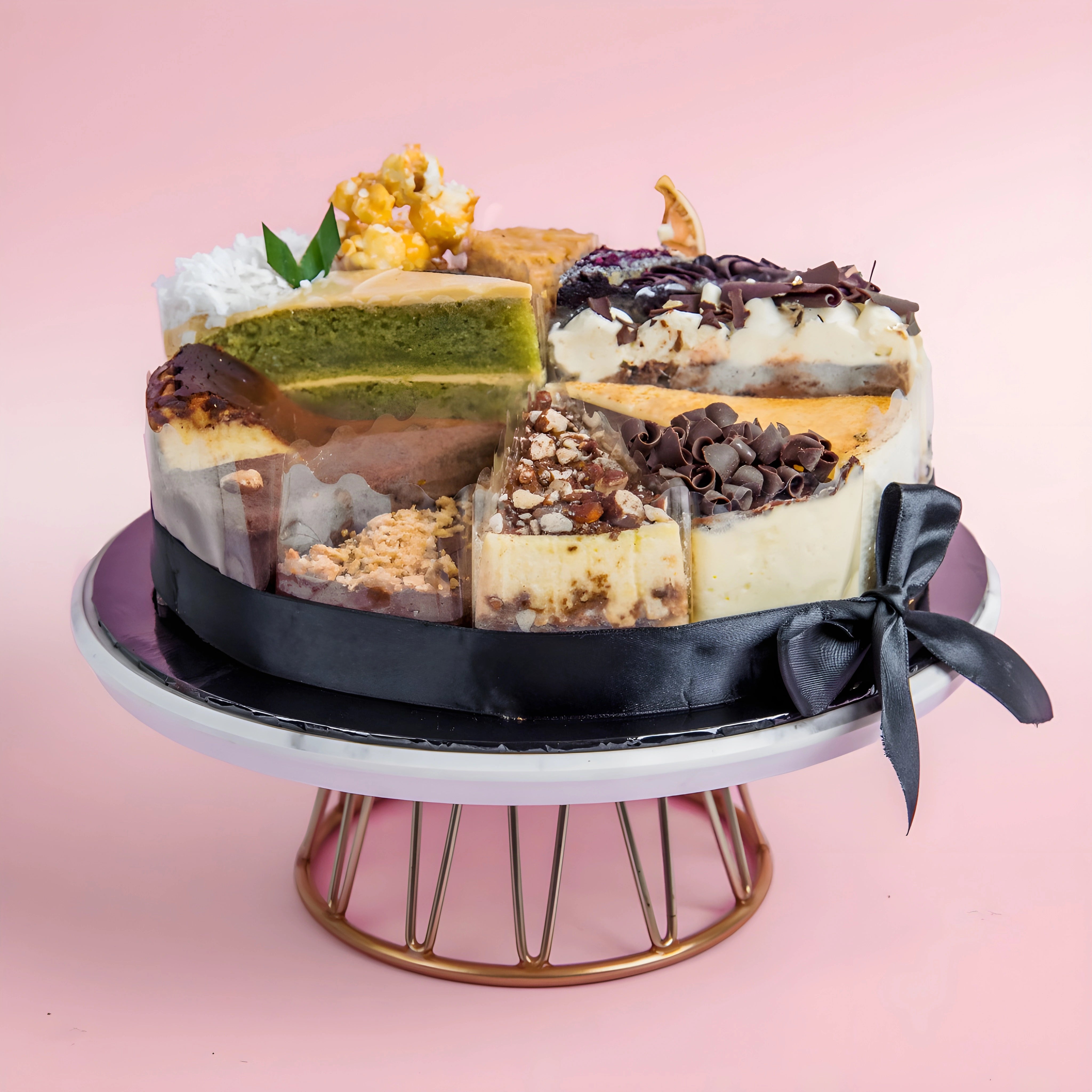 Artisan Mix and Match Cake Slices 9 Inch (2kg)