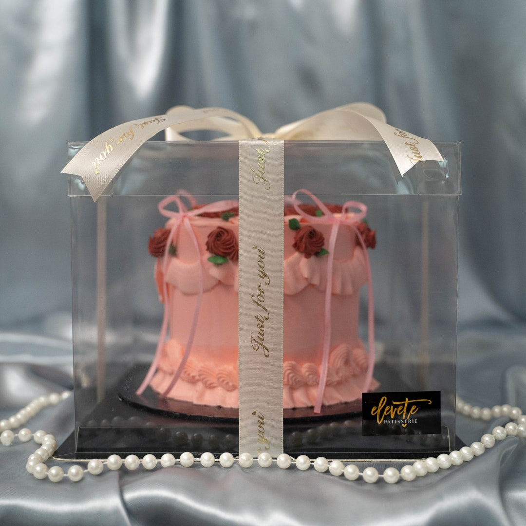 Mother’s Day Vintage Ribbon Sugee Cake