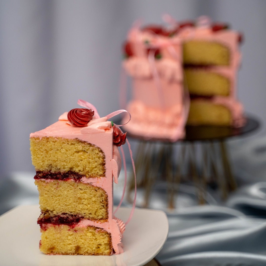 Mother’s Day Vintage Ribbon Sugee Cake