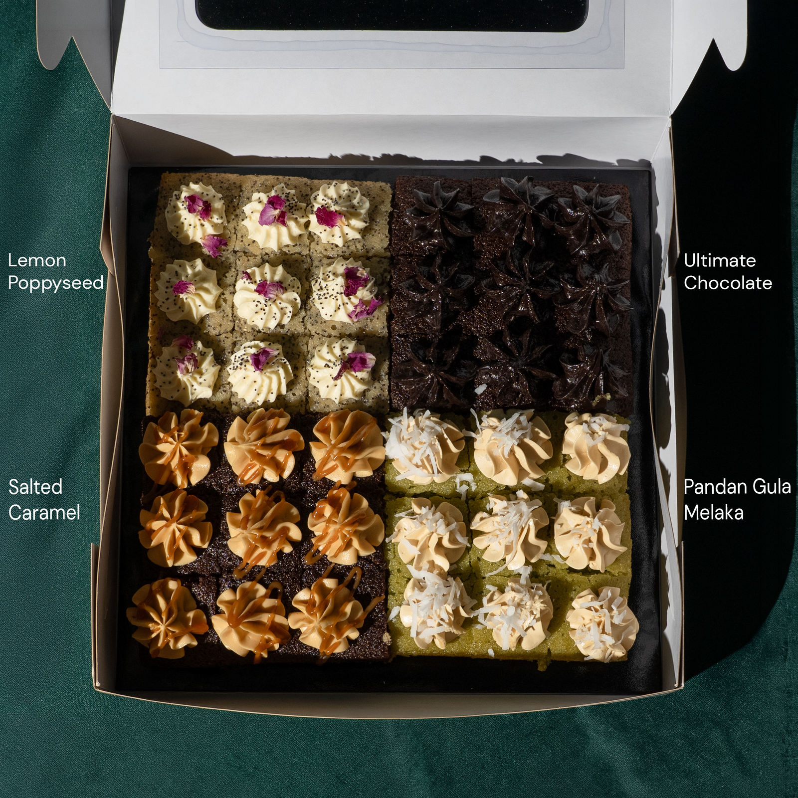 Raya Cake Bites Duo - 2 Cakes Bundle (72pcs)