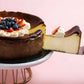 Burnt Cheesecake with Berries